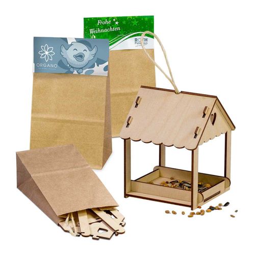 Fuglehus af trae - Billede 5